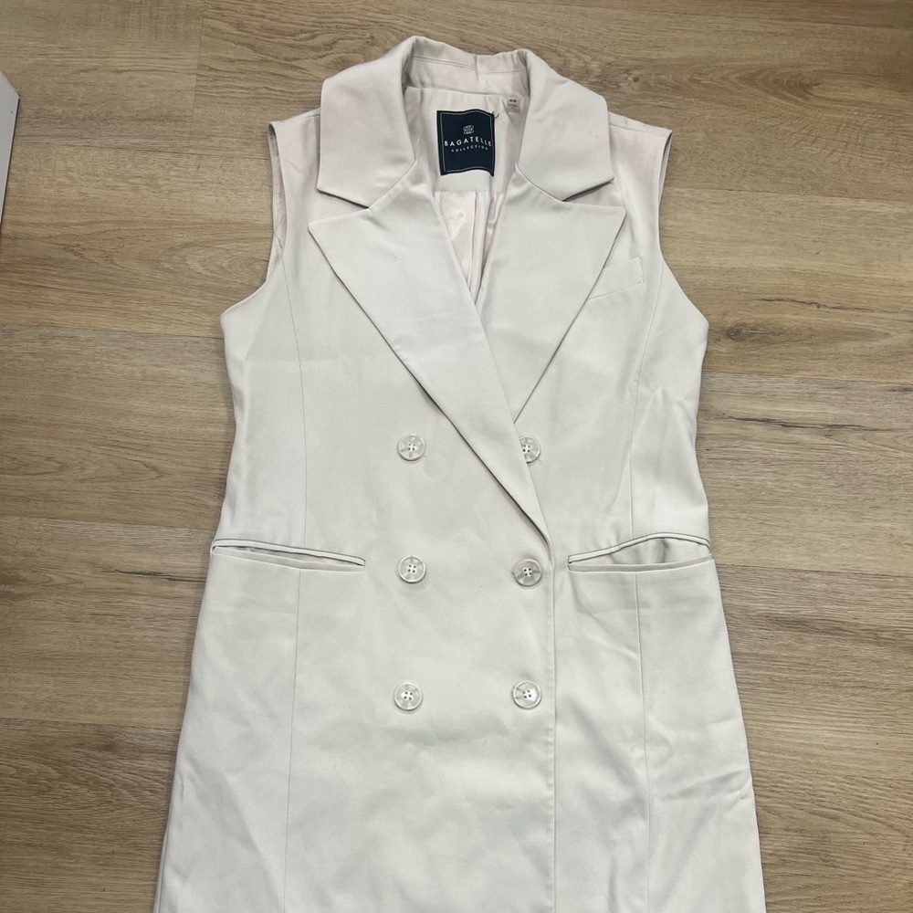 Bagatelle Collections Double-Breasted Women's Dress/vest